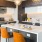 Well-lit kitchen with ample counter space